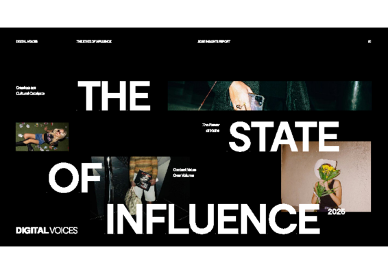 DIGITAL VOICES – The State of Influence_Insights Report 2025_CAIG