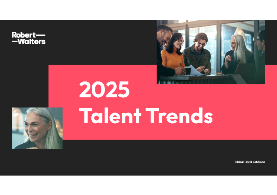 Robert Walters 2025 Talent Trends 2025 Eguide