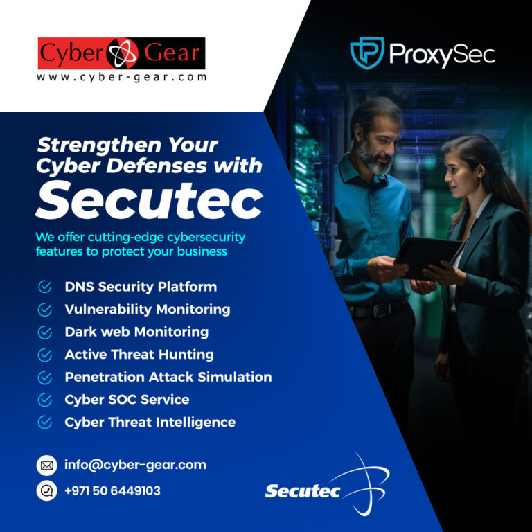 Cyber Gear Partners With ProxySec To Offer Cybersecurity Solutions