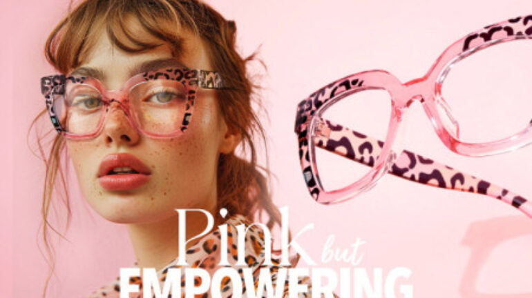 Leading The Fashion Trends: ZEELOOL Pink Leopard Glasses Showcase The Perfect Fusion Of Wildness And Elegance